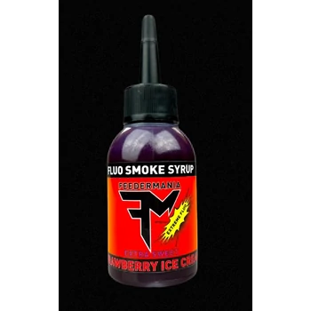 FEEDERMANIA EXTREME FLUO SMOKE SYRUP 75ML - STRAWBERRY ICE CREAM