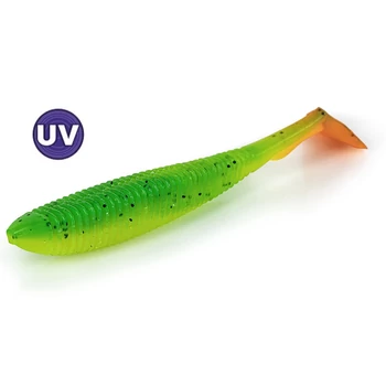 MOLIX RA SHAD FAT 3" 6DB 7,5CM - UV ORANGE TAIL