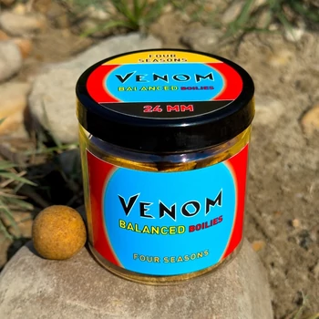 VENOM BALANCED BOILIES 24MM - FOUR SEASONS