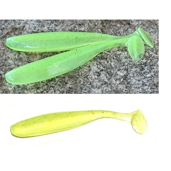 KEITECH EASY SHINER GUMIHAL 4" 10CM - ELETRIC CHART SHAD