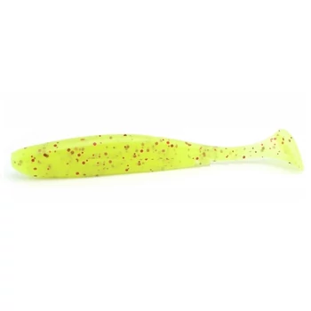 KEITECH EASY SHINER GUMIHAL 3,5" 8,5CM - CHARTREUSE RED FLAKE