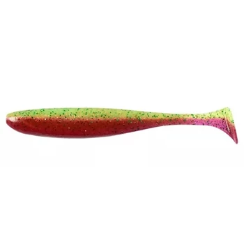 KEITECH EASY SHINER GUMIHAL 4" 10CM - MYSTIC LIME CHART