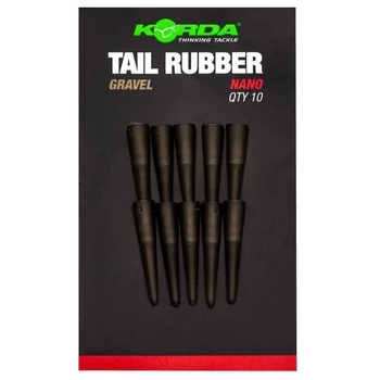 KORDA TAIL RUBBER GRAVEL NANO 10DB
