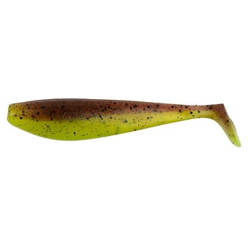 FOX RAGE ZANDER PRO SHAD ULTRA UV 14CM GREEN PUMPKIN