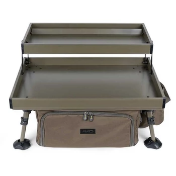 AVID CARP DOUBLE DECKER BIVVY ORGANISER TÁBORI ASZTAL