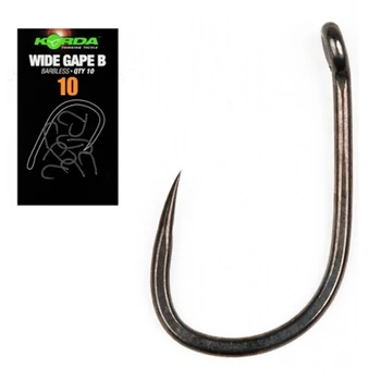 KORDA WIDE GAPE B SZAKÁLL NÉLKÜLI HOROG - 10-ES