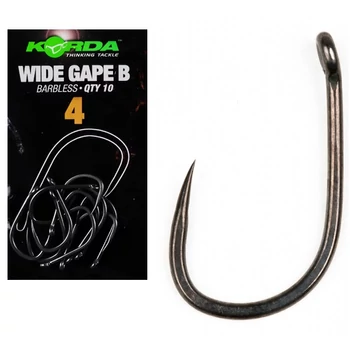 KORDA WIDE GAPE B SZAKÁLL NÉLKÜLI HOROG - 4-ES