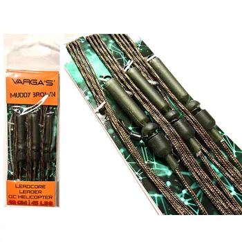 VARGA'S LEADCORE LEADER QC HELICOPTER M.BROWN 90CM 45LBS