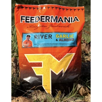 FEEDERMANIA GROUNDBAIT RIVER GARLIC AND ALMOND 2500G