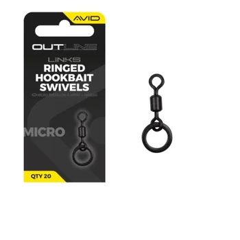 AVID CARP OUTLINE MICRO RINGED HOOKBAIT SWIVEL