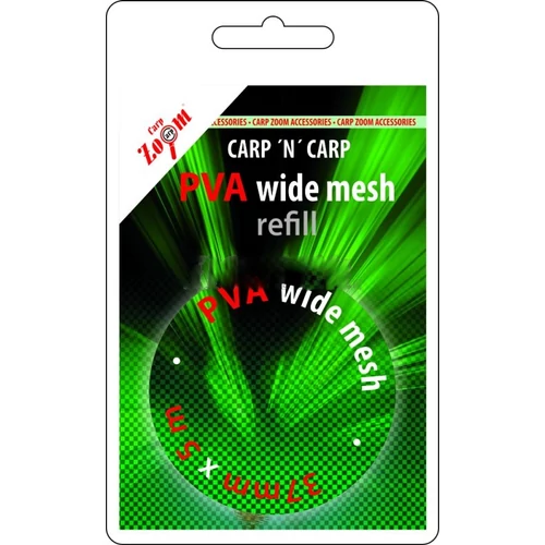 CARP ZOOM PVA WIDE MESH 37MMX5M