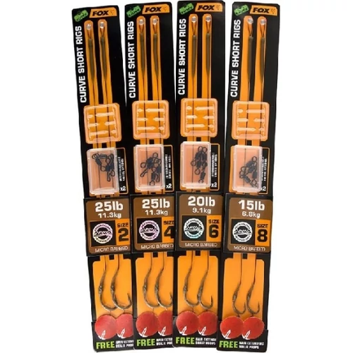 FOX EDGES ARMAPOINT CURVE SHORT RIGS BROWN