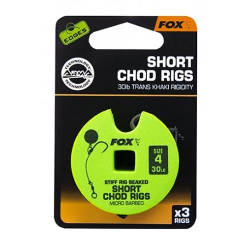 FOX EDGES ARMAPOINT STIFF CHOD RIG SHORT