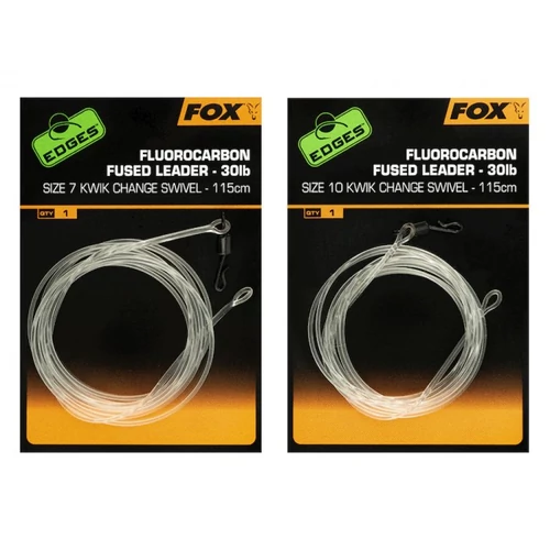 FOX EDGES FLUOROCARBON FUSED LEADER KWIK CHANGE