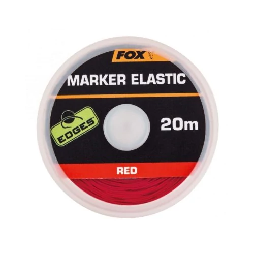 FOX EDGES MARKER ELASTIC 20M RED