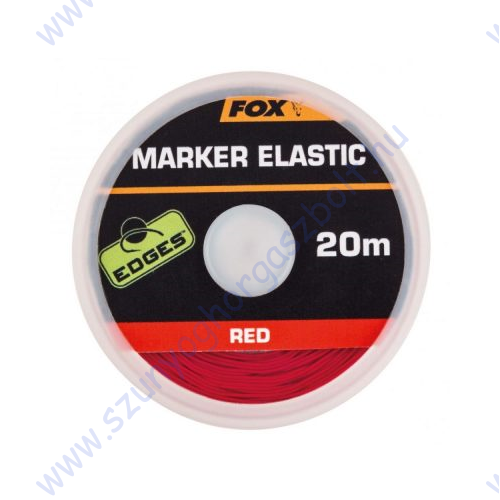 FOX EDGES MARKER ELASTIC 20M RED