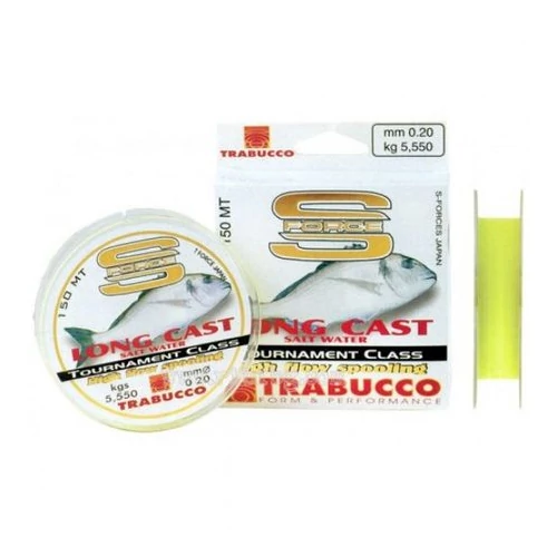 TRABUCCO S-FORCE LONG CAST 150M 0,20MM