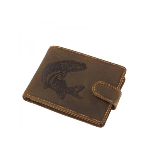 HALAS PÉNZTÁRCA BŐR CSUKA