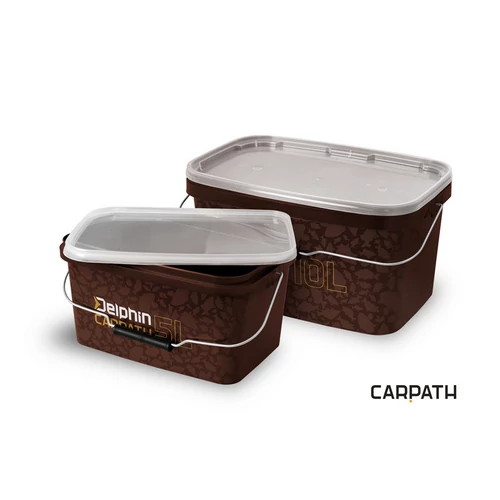 DELPHIN CARPATH SZÖGLETES VÖDÖR ÉS FEDÉL