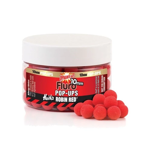 DYNAMITE BOJLI BOJLI ROBIN RED FLURO POP UPS & DUMBELLS 10MM DY563