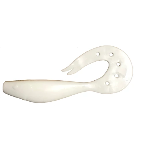 NEVIS VANTAGE TWISTER SHAD GUMIHAL 14CM FEHÉR