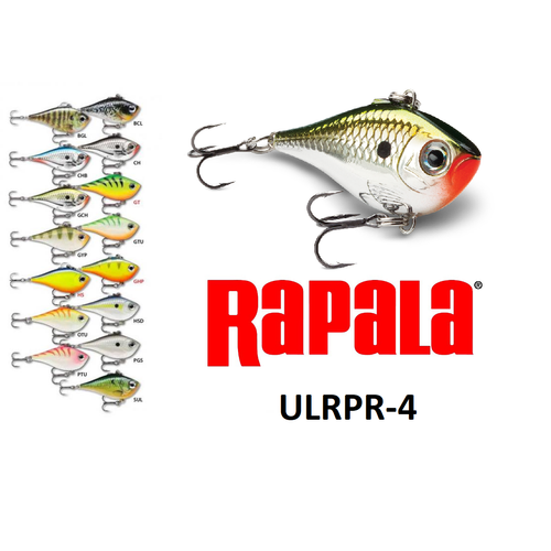 Rapala - Ultra Light Rippin Rap ULRPR04, Sinking
