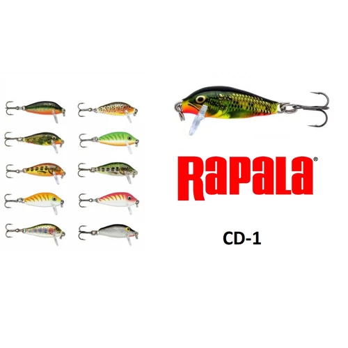 RAPALA COUNTDOWN CD-1 WOBBLEREK 2,5 CM