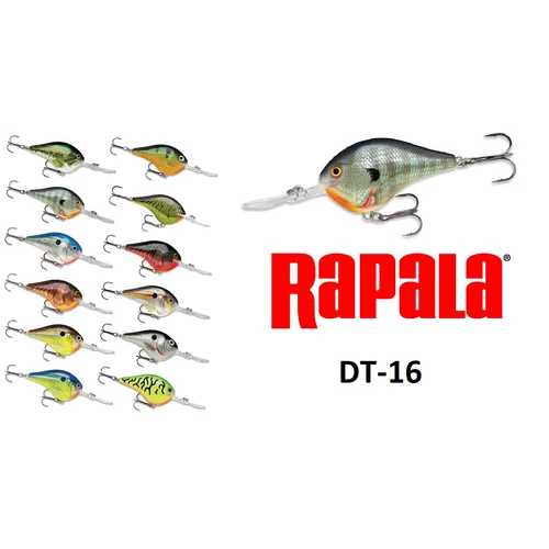 RAPALA DIVES-TO SWIMMING DEPT OF 16 FEET WOBBLEREK