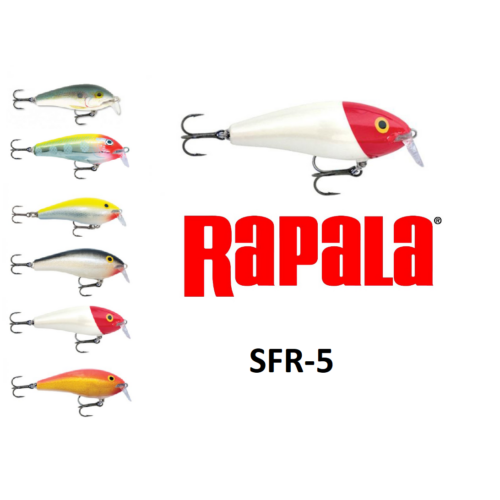 RAPALA FAT RAP SHALLOW RUNNER SFR-5 WOBBLEREK 5CM