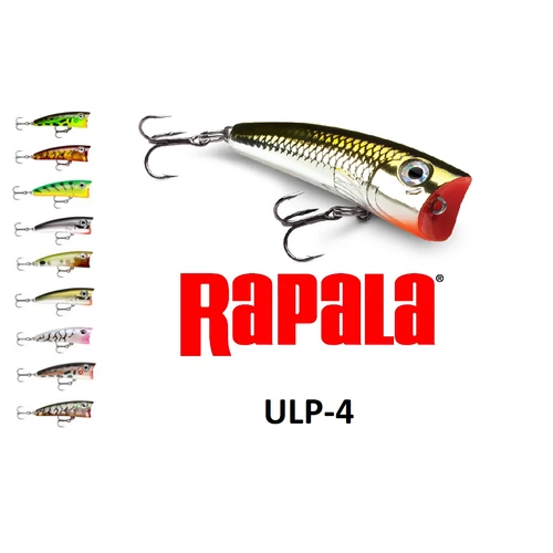 RAPALA ULTRA LIGHT POPPER ULP04 WOBBLEREK 4CM