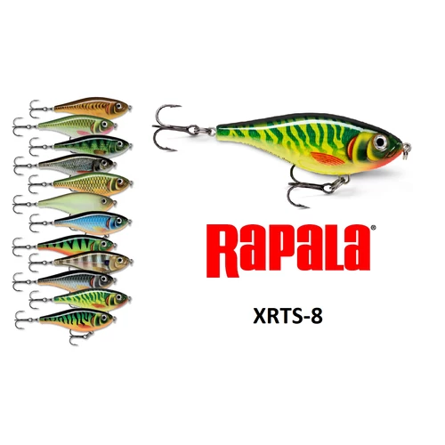 RAPALA X-RAP TWITCHIN' SHAD WOBBLEREK XRTS08 8CM