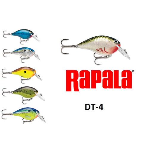 RAPALA DIVES-TO SWIMMING DEPTH OF 4FT WOBBLEREK