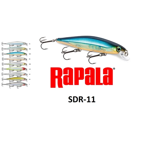 RAPALA SHADOW RAP JERKBAIT WOBBLEREK SDR11 11 cm