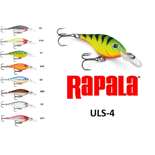 RAPALA ULTRA LIGHT SHAD ULS04 WOBBLEREK 4CM