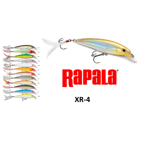 RAPALA X-RAP WOBBLEREK XR04  4CM