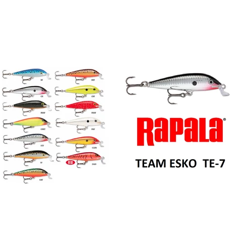 RAPALA TEAM ESKO TE07 WOBBLEREK 7CM