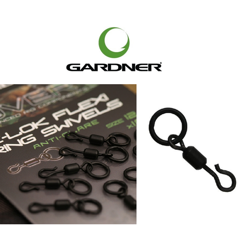 GARDNER COVERT C-LOK FLEXI RING SWIVELS 12-ES