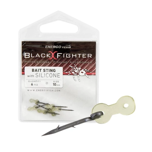 ENERGO TEAM BLACK FIGHTER CSALITÜSKE SZILIKONNAL M 10MM