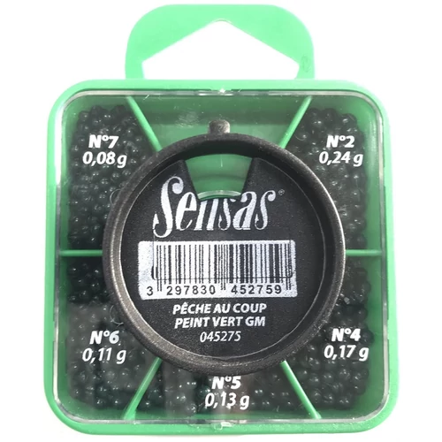 SENSAS BOITE PLOMBS PEINTS  SÖRÉTOLÓM KÉSZLETEK