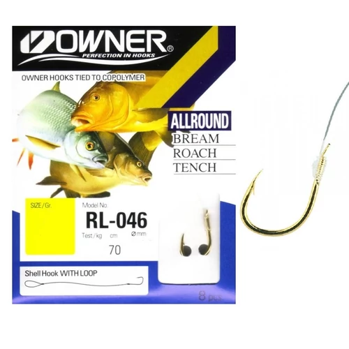 OWNER RL046 ALLROUND ELŐKÖTÖTT UNIVERZÁLIS HORGOK