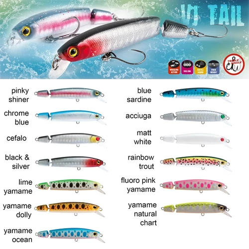 RAPTURE PRO VJ TAIL 60MM 4,5G LEBEGŐ WOBBLEREK
