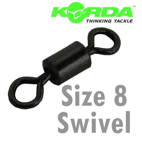 KORDA SIZE 8 SWIVEL HENGERES FORGÓ 20DB 8-AS