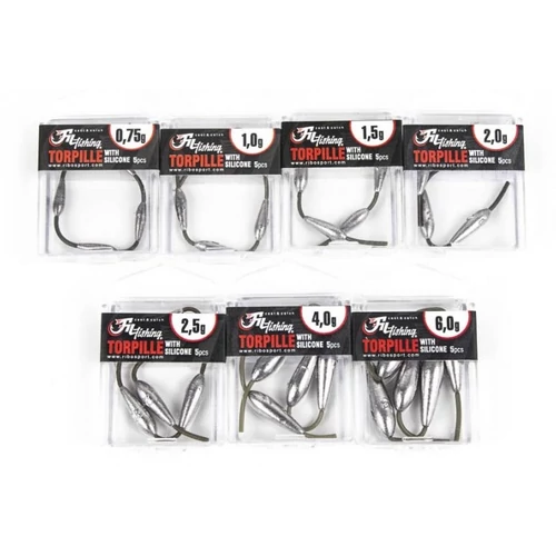 FILFISHING TORPILLE CSEPPÓLOM SZILIKONNAL