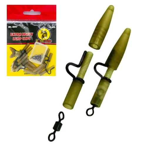 EXTRA CARP HEAVY LEAD CLIPS ÓLOMKLIPSZ