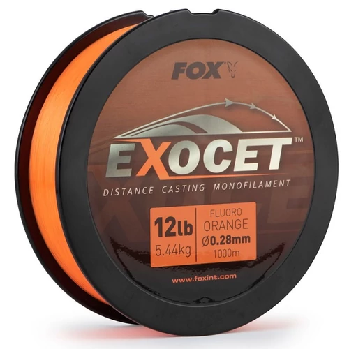 FOX EXOCET FLUORO ORANGE MONOFIL ZSINÓR 1000M