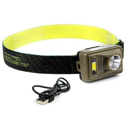 CARP ACADEMY USB TÖLTHETŐ FEJLÁMPA