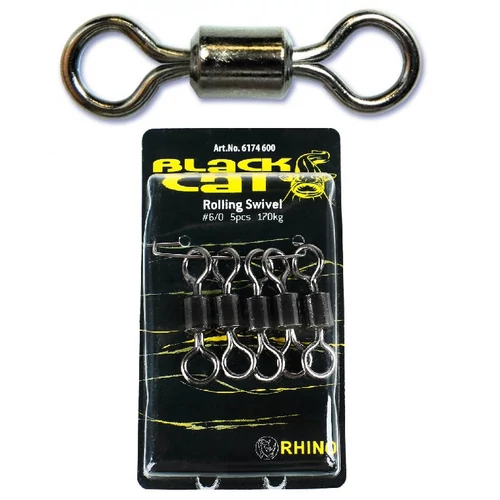 BLACK CAT ROLLING SWIVEL FORGÓ 5DB/CS