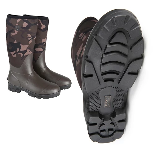FOX CAMO NEOPRENE BOOT CSIZMA CAMO/KHAKI