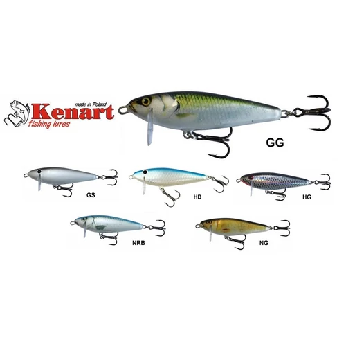 KENART FLASH WOBBLEREK 6CM/10gr