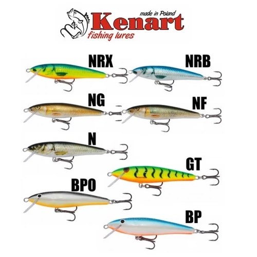 KENART FIGHTER WOBBLEREK 8CM/8GR